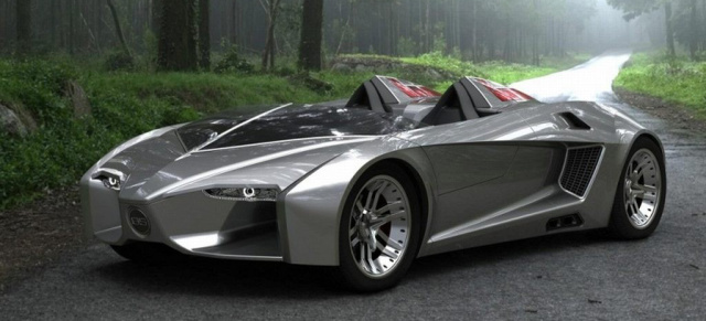 "Bucci Special": Argentiniens erstes Supercar mit  V12 AMG Motor: Das 7,3-Liter-AMG-Aggregat treibt den Bucci Special mit 608 PS an 