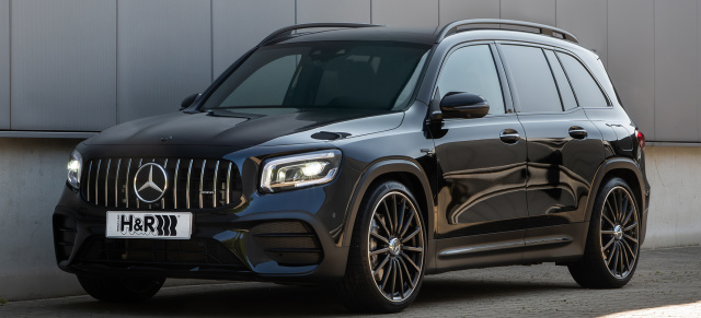 SUV Performance pur: H&R Tieferlegungsfedern für Mercedes-AMG GLB 35 (ab 2023)