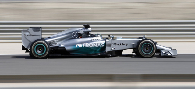 Formel 1: Bahrain Test 2 - Tag 1: Rosberg fuhr viertbeste Zeit, musste aber das Training wegen technischer Probleme vorzeitig beenden  