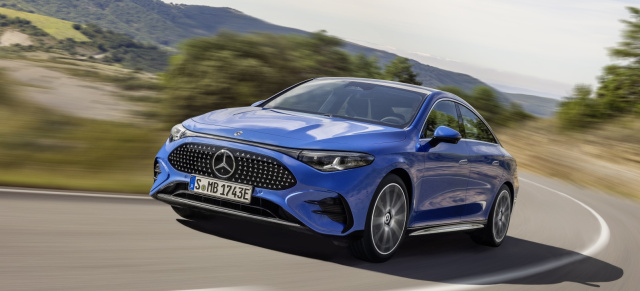 Mercedes CLA EQ: bestellbar ab 29. April: Der Hoffnungsträger geht an den Start - aber vorerst ohne Superscreen