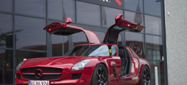 Mehr Power: KLEEMANN SLS AMG : Beim dänischen Mercedes-Tuner dreht sich alles um Leistung