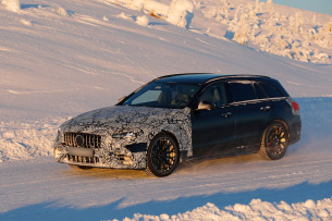 Aktuelle Bilder vom C43 T-Modell-Facelift 2027