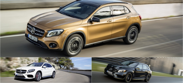 Premiere in Detroit: Mercedes GLA Facelift debütiert als doller Dreier: Vorhang auf für den neuen Mercedes-Benz GLA. Preise beginnen ab 28.940,80 Euro