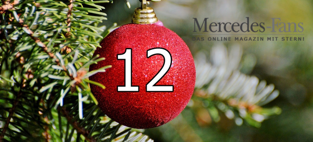 Reinklicken,‭ ‬mitmachen und jeden Tag‭ ‬schöne‭ ‬Preise gewinnen‭!: Der Mercedes-Fans.de Adventskalender‭ – 12.‭ ‬Dezember‭ ‬2018