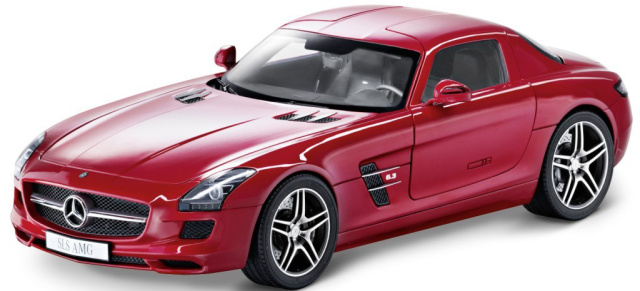 MB-Miniaturen gewinnen Leserwahl : Mercedes-Benz SLS AMG ist Super-Modellfahrzeug des Jahres 2011
