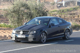 Erlkönig erwischt: Erste Bilder vom Mercedes  C63 AMG  Coupé : Der Bildbeweis: Das AMG gepowerte C-Klasse Coupé  kommt! 
