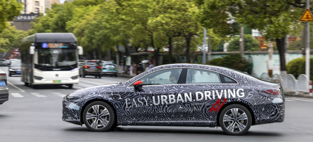 Technik:  So gut ist Mercedes‘ Drive Assist Pro im Stadtverkehr: Langsam, aber sicher