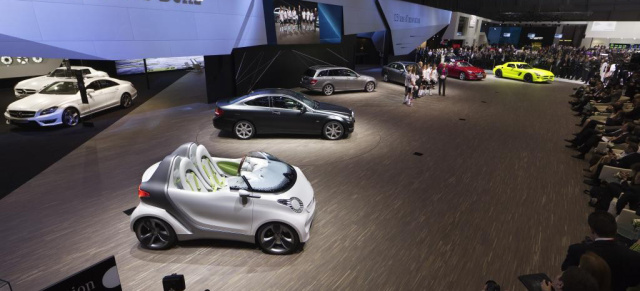 Auto Salon Genf 2011: Die Präsentation der Daimler AG : Kultivierte Sportlichkeit im Mittelpunkt - Mercedes-Benz: Vier Neuheiten für den Genfer Automobilfrühling 2011
