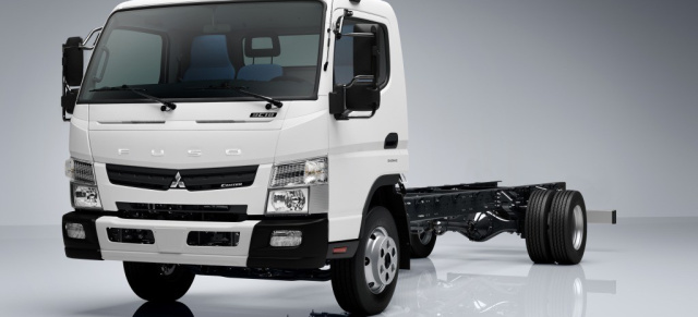 Lasterhafter Musterknabe: Neuer Fuso Canter Euro VI mit 8,55 t zGG: Euro VI- und Euro 5b+-Varianten ab sofort lieferbar
