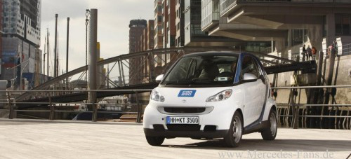 Car2go in Hamburg gestartet : Seit 1. März Seit dem 1. März können sich Interessenten in Hamburg für das Car-Sharing-Projekt registrieren

