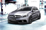 Wilde Sorte: A-Klasse Tuning-Kit von Wald International : Der japanische Tuner arbeitet an sehr markantem Perfomance-Zubehör für das Kompaktmodell von Mercedes-Benz 
