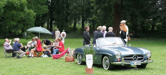 Die Sterne standen günstig: Schloss Dyck Classic Days 2010: 7.000 Oldtimer und 28.000 Besucher bei den Schloss Dyck Classic Days 2010