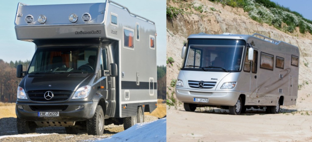 Matsch Fun: Bimobil & Variomobil auf Mercedes-Sprinter Basis: Wohnmobile für Individualisten