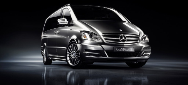 Mehr Luxus, mehr Sport, mehr Stern: neuer Mercedes Viano Avangarde: Neues Viano Spitzenmodell zum 125. Jubiläum: Der Mercedes-Benz Viano Avantgarde in der Edition 125
