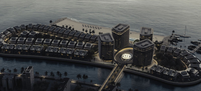 „BRABUS Island“: Autotuner steigt ins Luxusimmobiliengeschäft ein: Autos sind nicht mehr genug: BRABUS baut jetzt auch auf Sand - mit Stil und Steinen