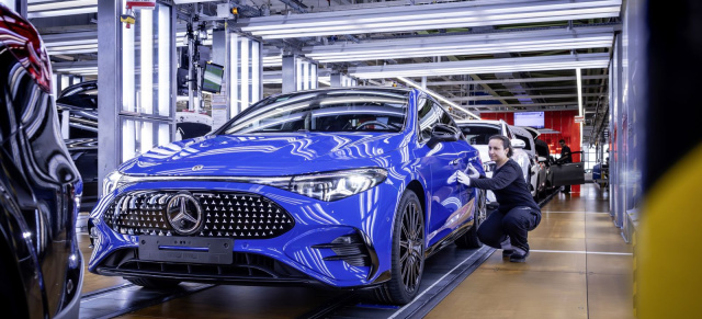 Mercedes CLA EQ: Hoffnungsträger mit Rückenwind: Hohe Nachfrage: CLA EQ Produktion wird hochgefahren