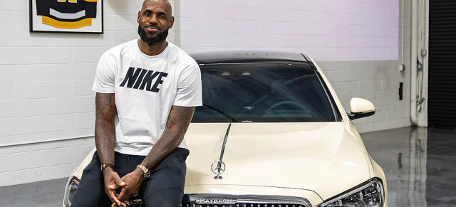 King James fährt vor: ein Basketball Star und sein Maybach: Warum LeBron James und Mercedes-Maybach perfekt zusammenpassen