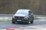Erlkönig erwischt:  Mercedes ML63 im Video: Bewegte Fahraufnahmen von der kommenden Mercedes M-Klasse mit AMG DNA

