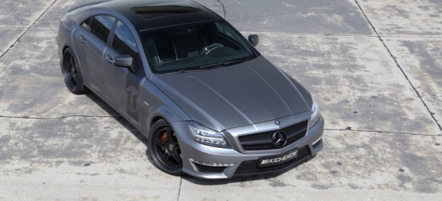 Powerplus: Mercedes-CLS 63 AMG  von Kicherer: Mehr Leistung und Optik für das Oberklasse-Coupé von AMG 