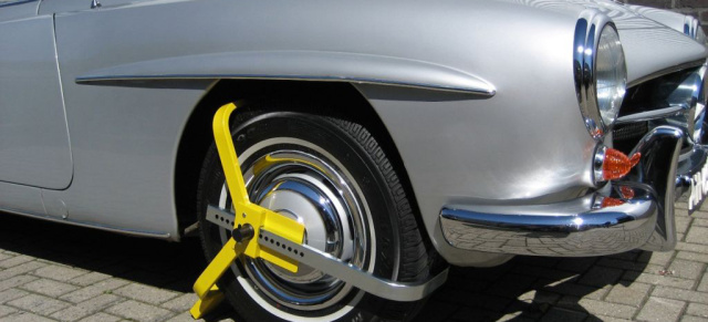 Mechanische Wegfahrsperre: Radkralle von Eufab