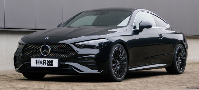 Power goes Dynamic: Mercedes-Benz CLE 450 4Matic mit H&R Tieferlegungsfedern