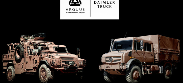ARQUUS und Daimler Truck kooperieren: Französisch-deutsche Partnerschaft im Defence-Bereich