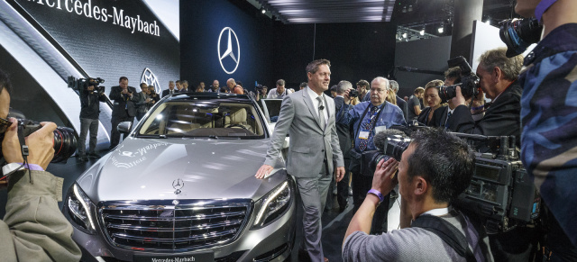 Daimler auf der L.A. Auto Show 2014 &  Auto Guangzhou 2014.(18.11-30.11): Im Mittelpunkt der beiden internationalen Automessen steht die Premiere der Mercedes-Maybach S-Klasse