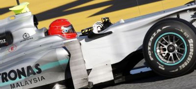 Mercedes GP Formel 1 Vorbereitung Barcelona: Fazit der Silberpfeil Tests : 14 Tage vor dem F1 Saisonstart präsentiert sich das Mercedes GP Silberpfeil Team in guter Verfassung