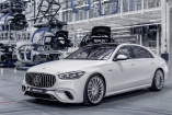 Drosselung der S-Klasse-Produktion in Factory 56: Anfang Oktober stellte Mercedes die Produktion der S-Klasse auf Einschichtbetrieb um