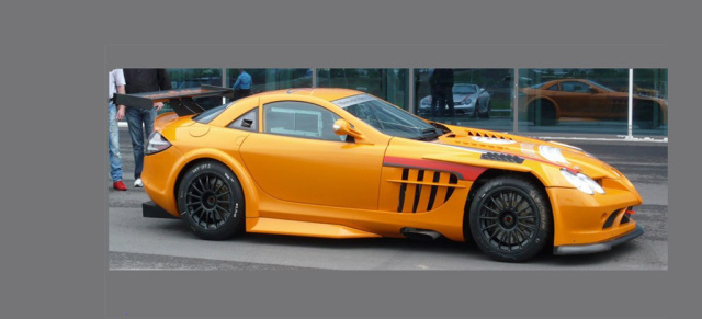 MY CAR Tuning-Messe  -  ein Mercedes gehört zu den tollen Stars der Autoshow: Ein Highlight der Internationalen Sport- und Tuning-Messe MY CAR (11.-14.11.) in Dortmund stattfindet, ist ein  Mercedes SLR McLaren GT
