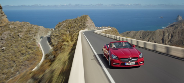 Wallpaper: Der neue Mercedes SLK  : Die schönsten Bilder von der dritten Generation des kleinen Mercedes-Roadsters zum Downloaden!
